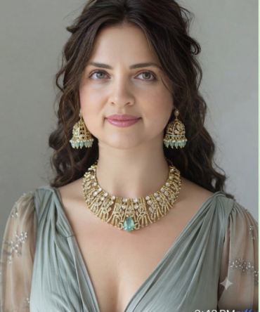 Beautiful golden jewelery