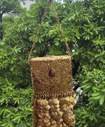 Beautiful brass purse