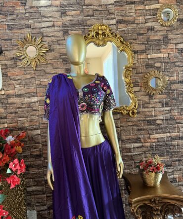 Beautiful purple lehenga