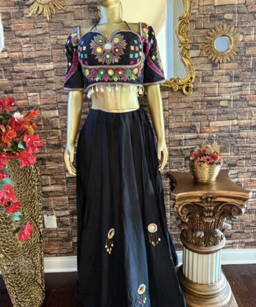 Beautiful stylish black lehenga