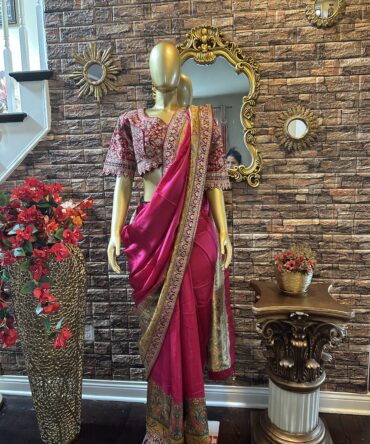 Red saree
