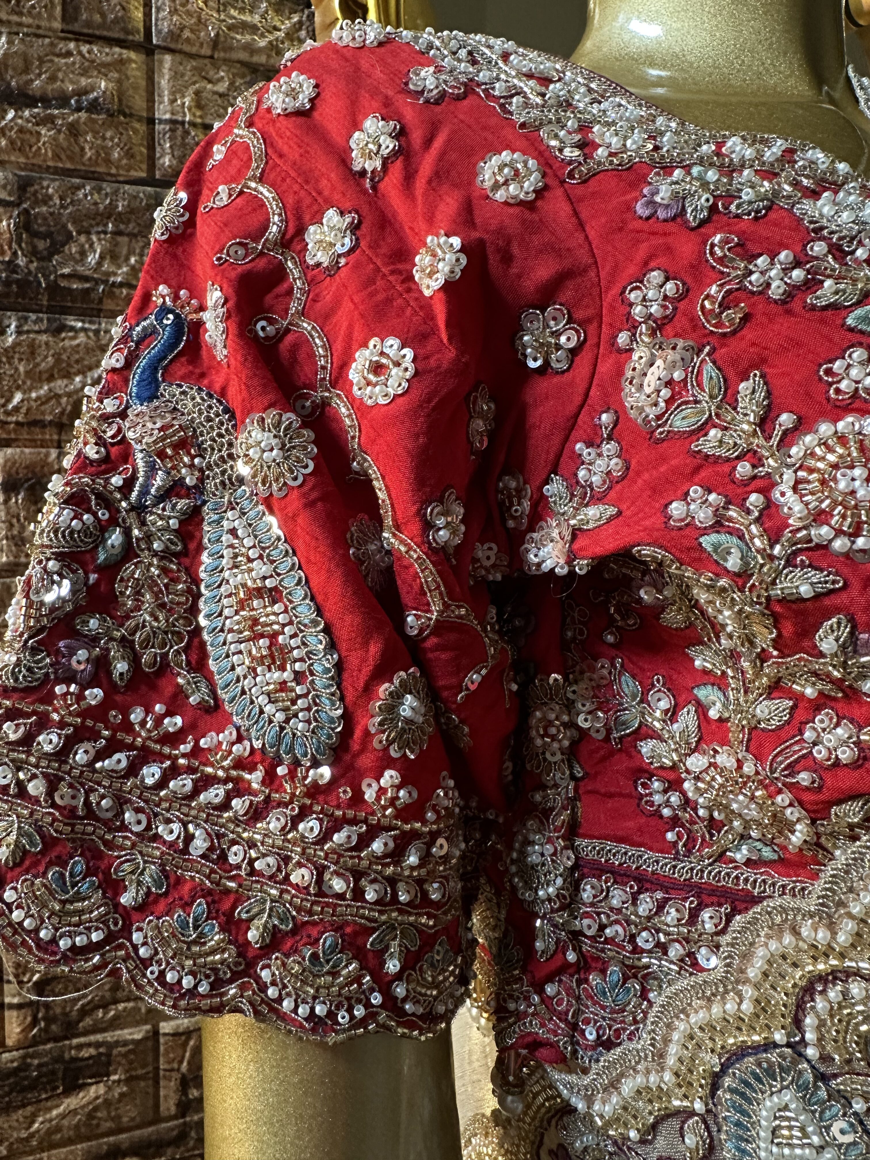 Stunning Ivory biege color saree - Image 3