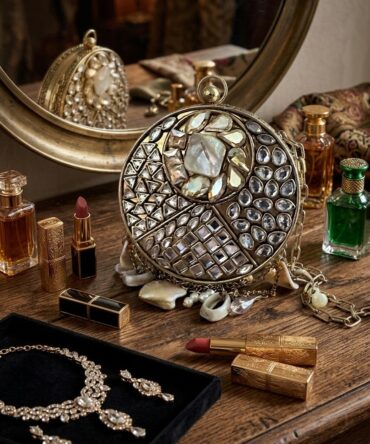 Beautiful brass clutch