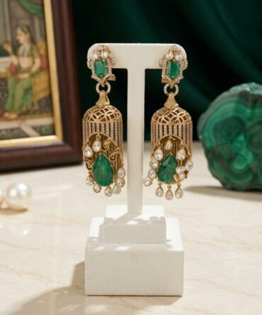 Beautiful earrings jhumkas